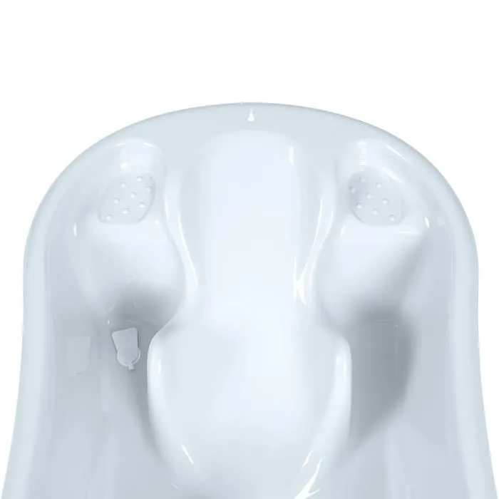 Kikkaboo baignoire pour bébé Hippo, anatomique, 94 cm, thermomètre intégré [Bleu]-3