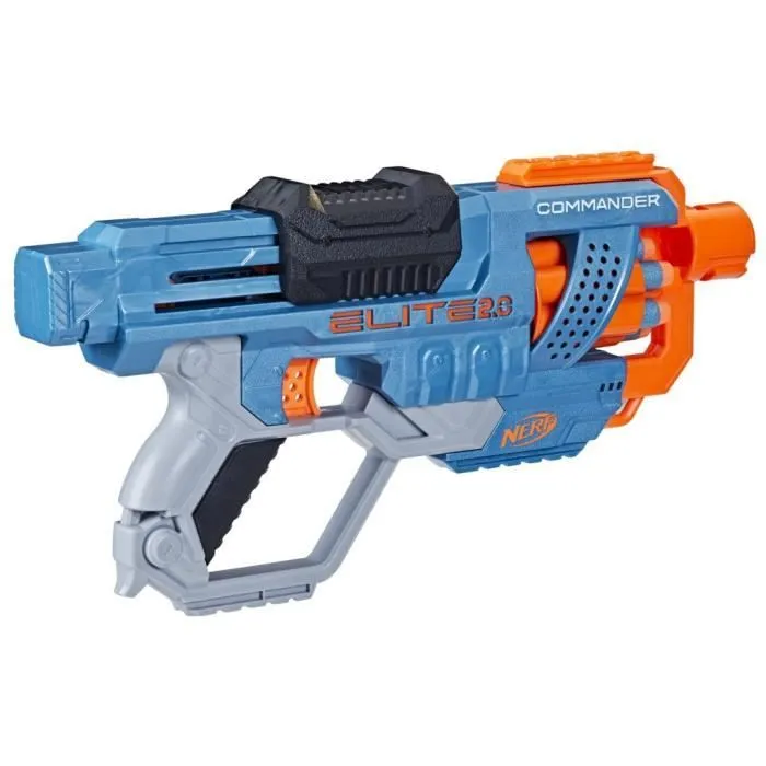 Nerf Elite 2.0 - Commander RC-6 - Barillet rotatif 6 fléchettes - Personnalisable-3