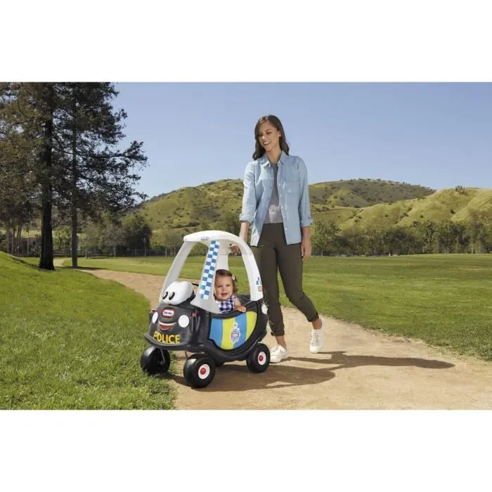 Porteur et trotteur Cozy Coupe Police Little Tikes - Noir - Pour enfants à partir de 18 mois-8