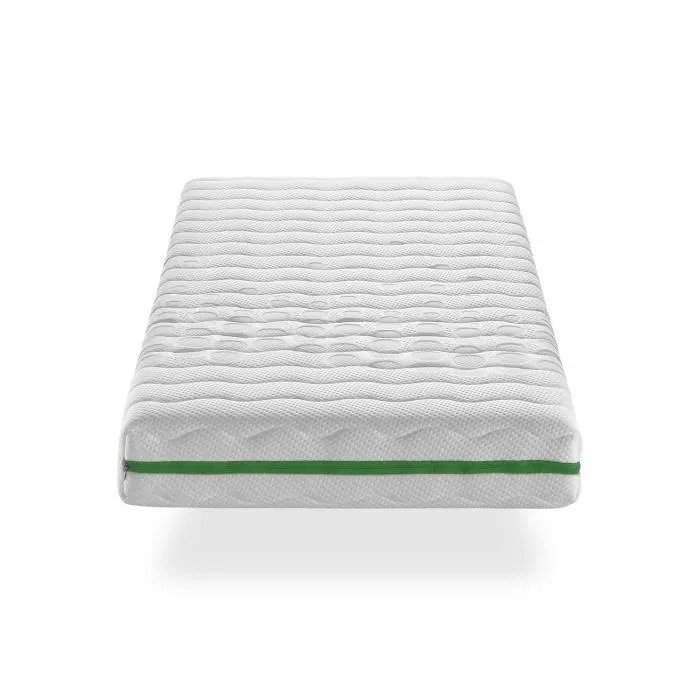 Matelas 90x140 cm LIT ENFANTS GEA RESSORTS -Ressorts ensaches,Dehoussable,ideal pour les lits gigognes et lit cabane-1