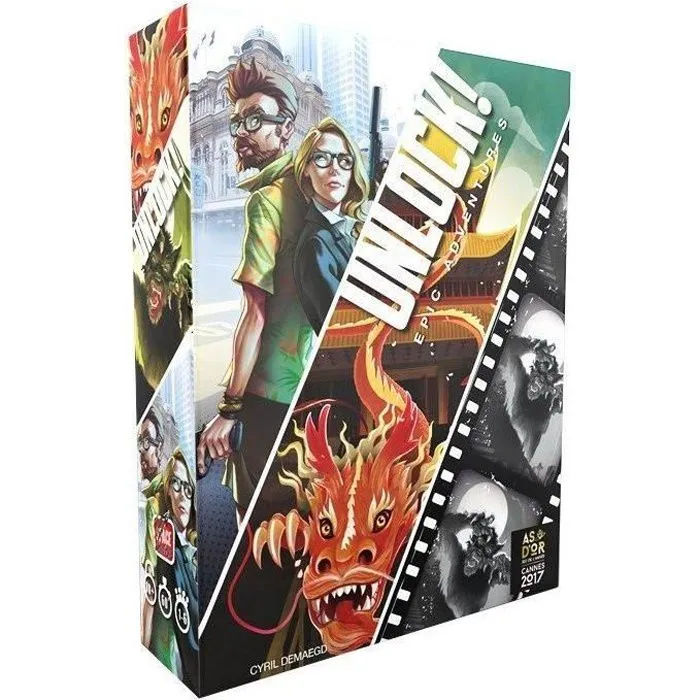 Unlock! Epic Adventures - ASMODEE - Jeu de société - 1 à 6 joueurs - 60 min-0