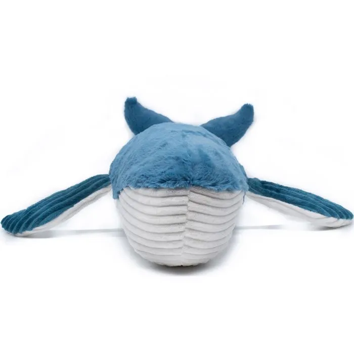 Les Déglingos - Peluche Ptipotos Baleine maman bébé bleue - GLOBE TROTOYS-2