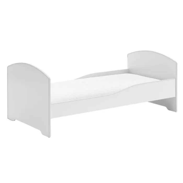 Lit enfant pour un garçon et une fille 140x70 cm + sommier + matelas-1