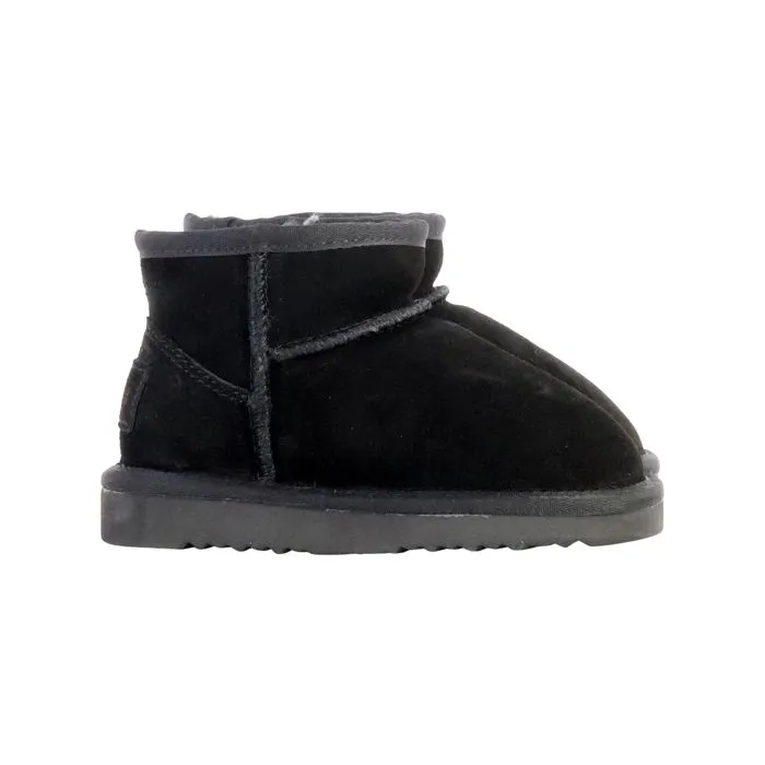 Bottines Chausson  Cuir Natural World Bota Alta Merino - Noir-2