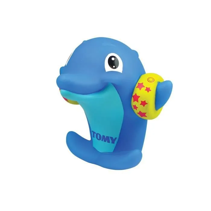 Jouet de bain - TOMY TOOMIES - Siffl'eau - Bleu et Jaune - Pour bébé de 9 mois et plus-0