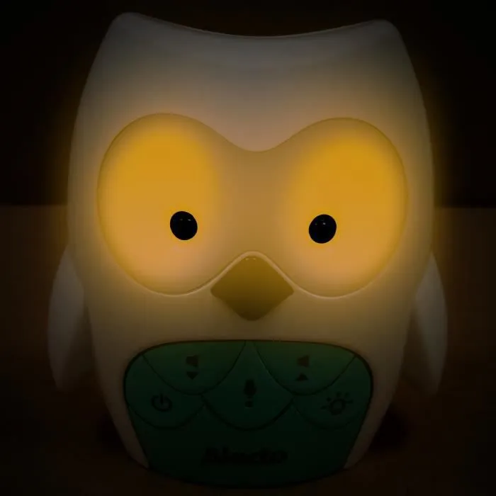 Babyphone Audio - ALECTO - DBX-84 - Hibou - Blanc/Menthe - Economie d'énergie-2