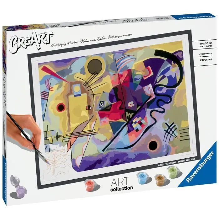 CreArt grand format 30x40 cm Kandinsky, Dès 12 ans, 23650, Ravensburger-6