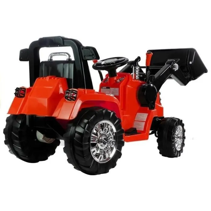Tracteur électrique pour enfants. 12v Couleur rouge. Âge recommandé de 2 à 5 ans.-1