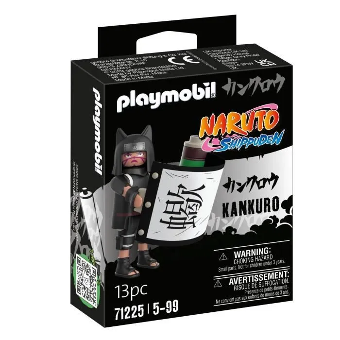 PLAYMOBIL 71225 Kankuro, Figurine Naruto Shippuden, Dès 5 ans-0