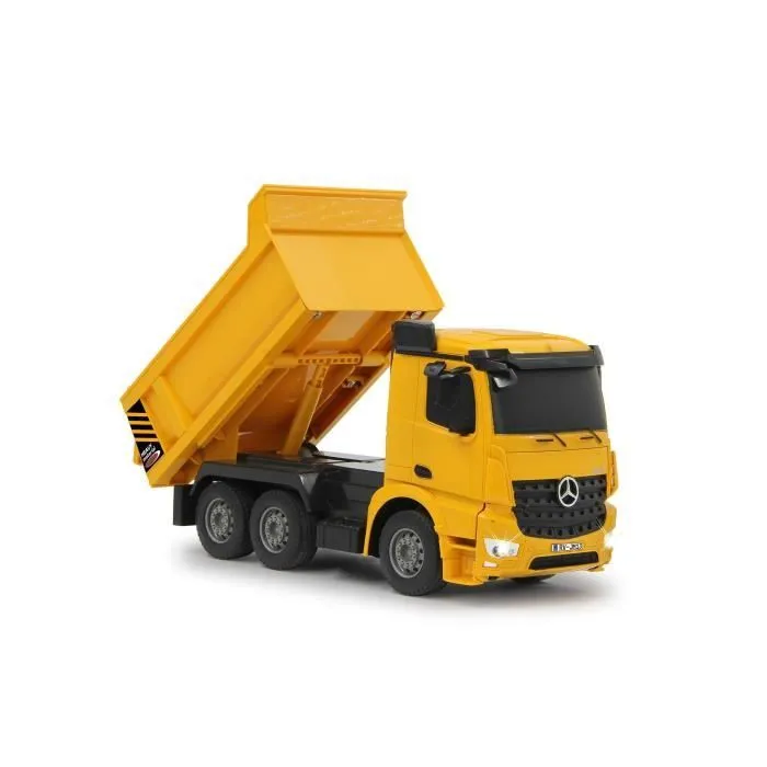 Camion Benne Mercedes Arocs 1:26 2, 4G - Jamara - Extérieur - Jaune-1