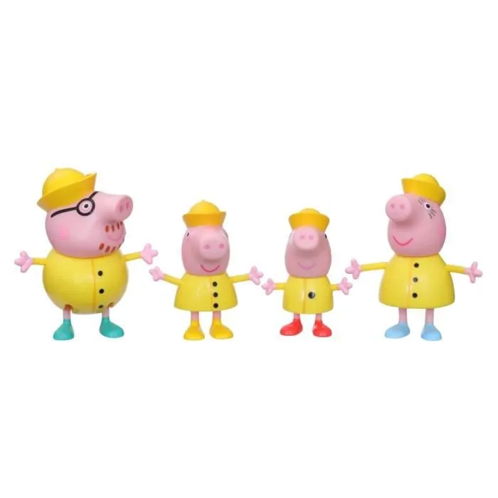 Jouet - PEPPA PIG - Lot de 4 figurines Peppa et sa famille - Multicolore - A partir de 3 ans-1