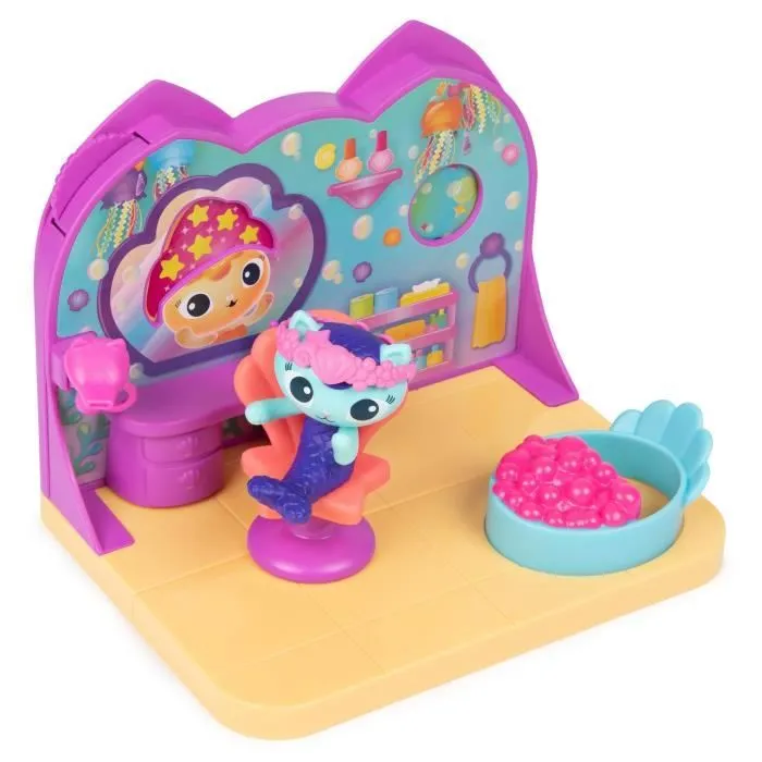 Playset Deluxe Le SPA - Gabby et la Maison Magique - 1 figurine chat et accessoires-0