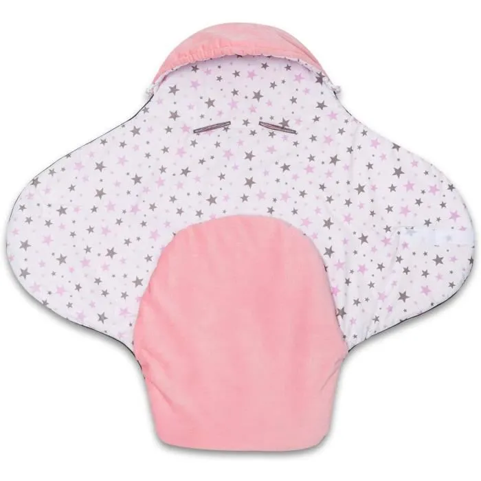 Bellochi Nid D'ange Bebe - Couverture pour Nacelle Poussette Landau Siège Auto - Chanceliere Universelle - - Star Way-2