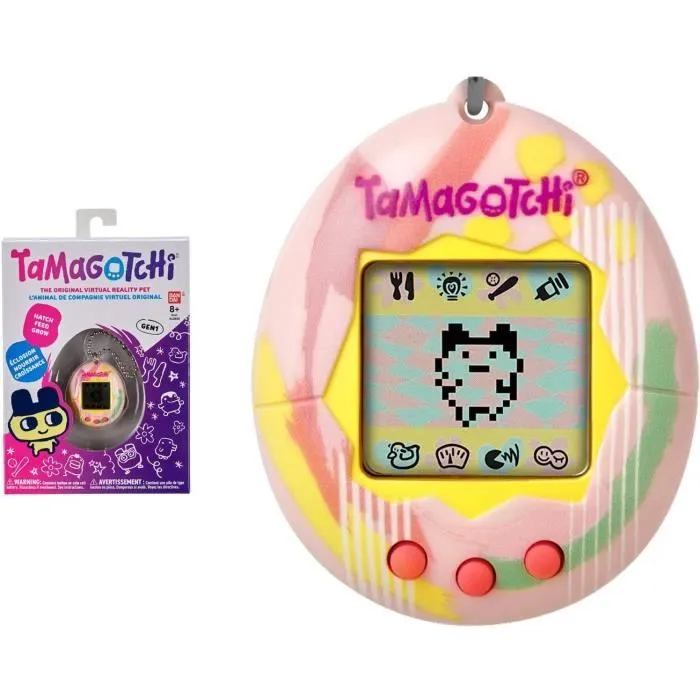 Tamagotchi Original - Bandai - Animal électronique virtuel avec écran et jeux - 42883-4
