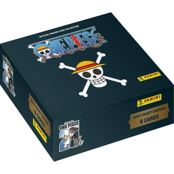 Boîte - PANINI - One Piece TC 25e Anniversaire - 18 pochettes - 144 cartes-1