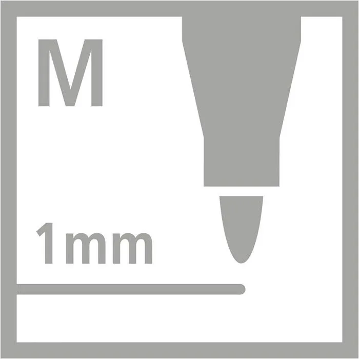 Stylo - Stabilo - Pen 68 - Couleur Marron - Pointe Ronde - 1 Unité-5