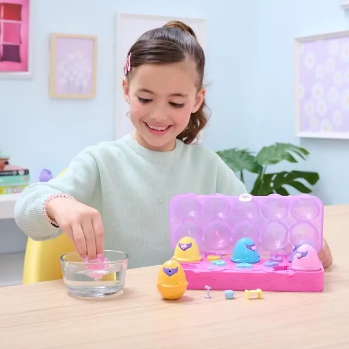 Hatchimals - Boîte 5 œufs avec 5 Hatchimals + Accessoires-1