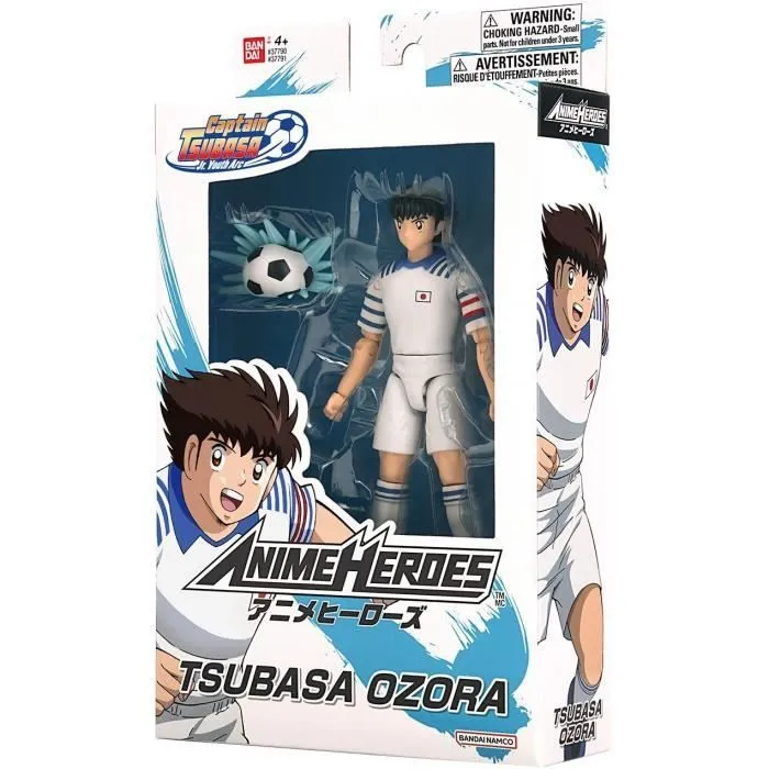 BANDAI - Anime Heroes - Captain Tsubasa - Figurine Anime Heroes 17 cm - Tsubasa Ozora - 37791-3