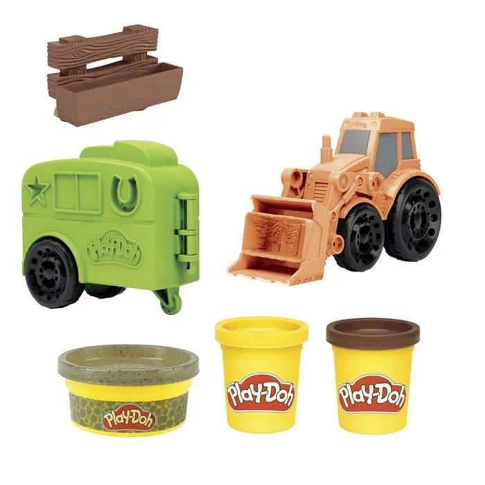 Jeu de pate a modeler Play-doh - F1012FF2 - Tractor-2