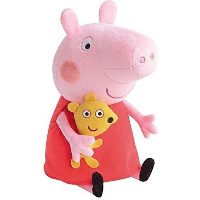 Peluche - JEMINI - Peppa Pig - 20 cm - Intérieur-0