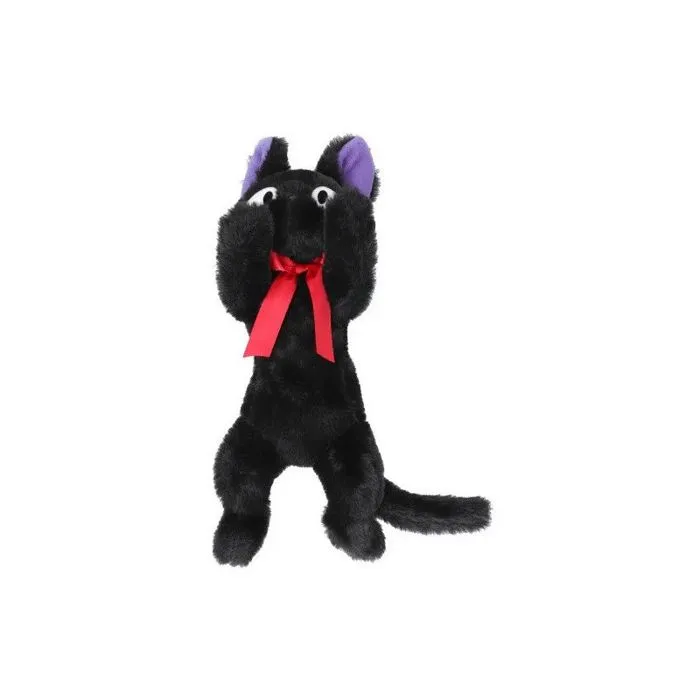 Peluche - KIKI LA PETITE SORCIERE - Jiji Allongé - 20x10x46cm - Noir - Pour Enfant-5