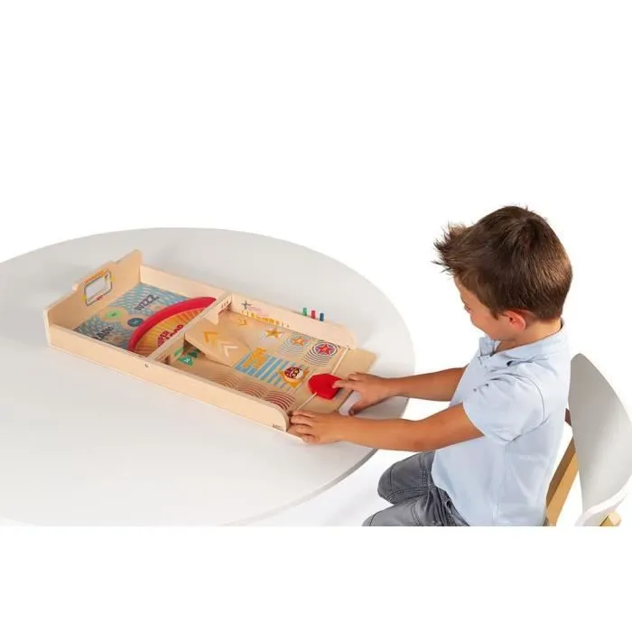 Jeu de Palets - Jeu d'Adresse en Bois - 6 ans - 2 joueurs - 10 pièces-2