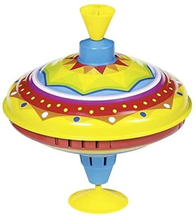 Toupie métal Bourdonnante - CAUSE - Grande taille - Pour bébé garçon - A partir de 18 mois-1