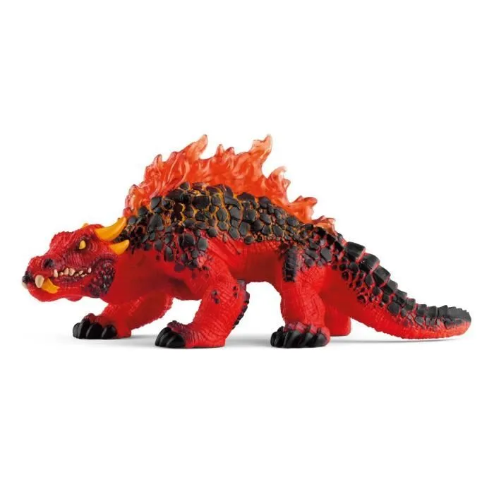 Lezard de Lave - Figurine Schleich Réaliste - Monstre de Lave Mythique et Féroce - Figurine Lézard Hautement Détaillée pour Garçons-1