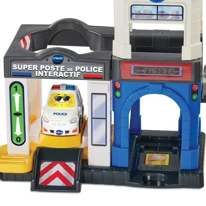 VTECH TUT TUT BOLIDES SERIE PRO - SUPER POSTE DE POLICE INTERACTIF (+ CHRIS, LIEUTENANT DE POLICE)-3