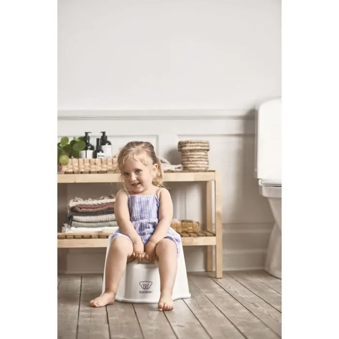 BABYBJÖRN Pot Fauteuil, Blanc/Gris-1