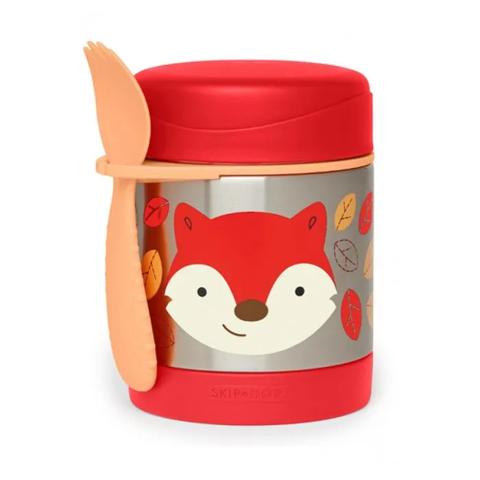 Boîte de rangement pour repas - SKIP HOP - Fergus - Acier inoxydable - Isolé - Multicolore-0