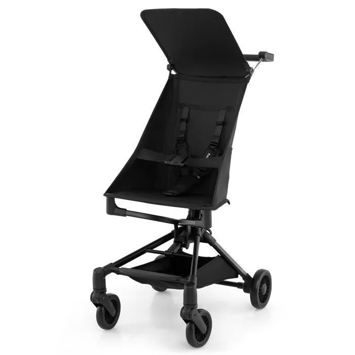 COSTWAY Poussette Portable Ultra-légère de 5,8 kg pour les Voyages avec Canopy Ajustable , Panier Inférieur & Roues en EVA-0