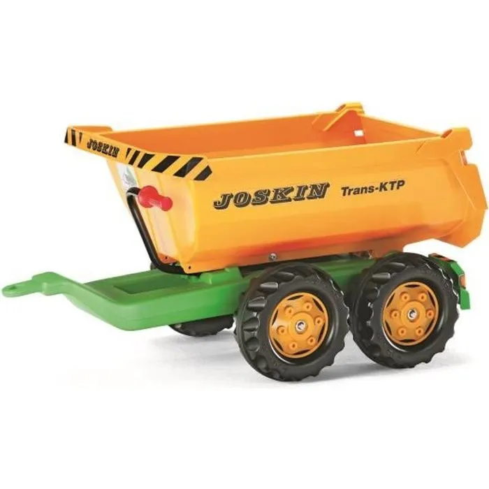 Remorque Rolly Halfpipe Joskin pour Tracteur à Pédale Enfant - ROLLY TOYS-0