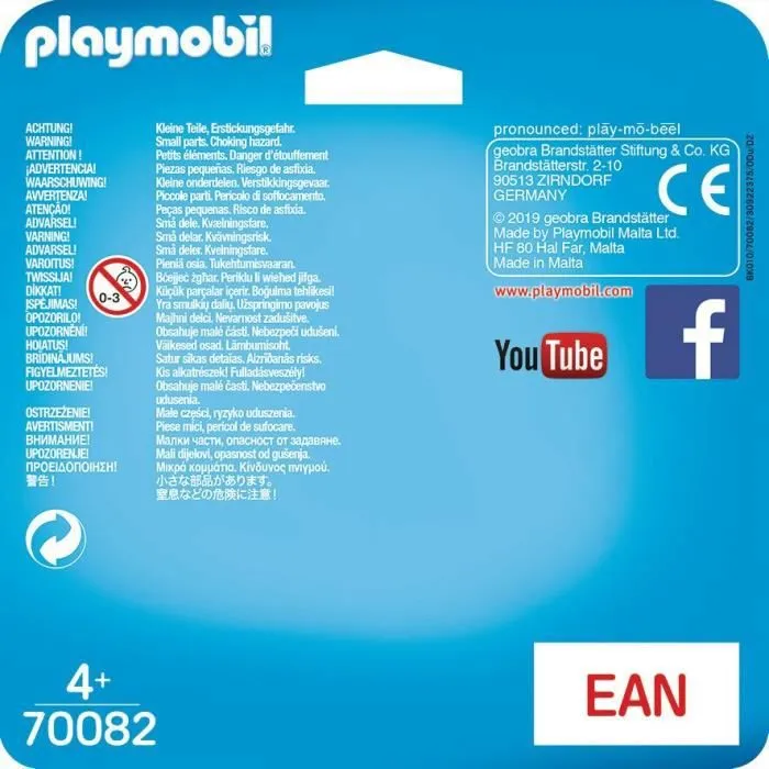 PLAYMOBIL Magic - Roi des mers et sirène - Playmobil Duos-1