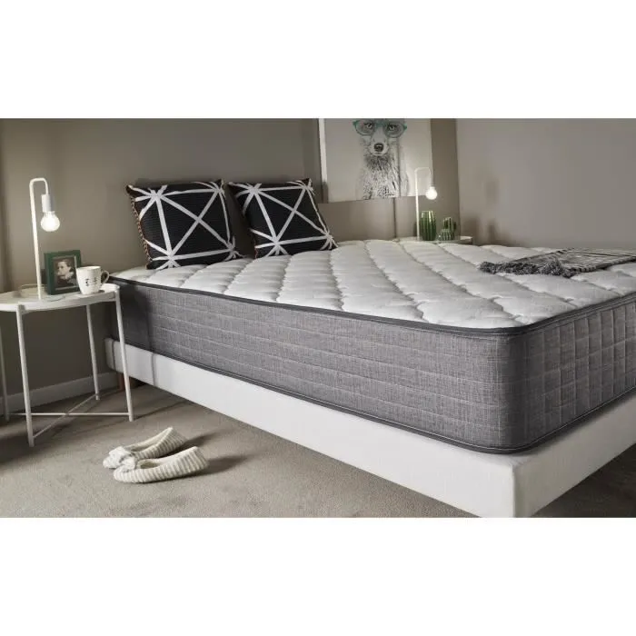 Matelas 90x200 cm en Mousse à Mémoire de Biothérapie epaisseur 30 cm +/-2 Fermeté moyenne-élevée. ECCOX-2