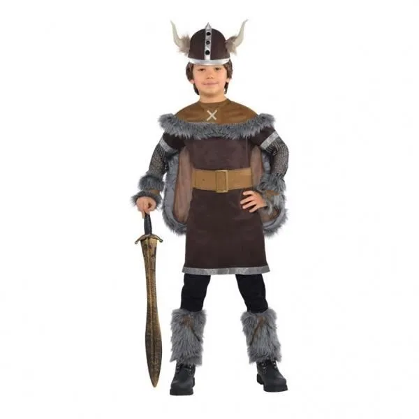 AMSCAN - 999662 - DEGUISEMENT VIKING - 8-10 ANS-0