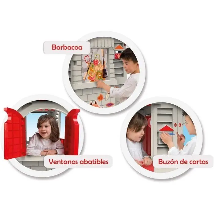 Maison de jeu - Grand Cottage - Modèle 89627 - Plastique - Intérieur - Mixte-2