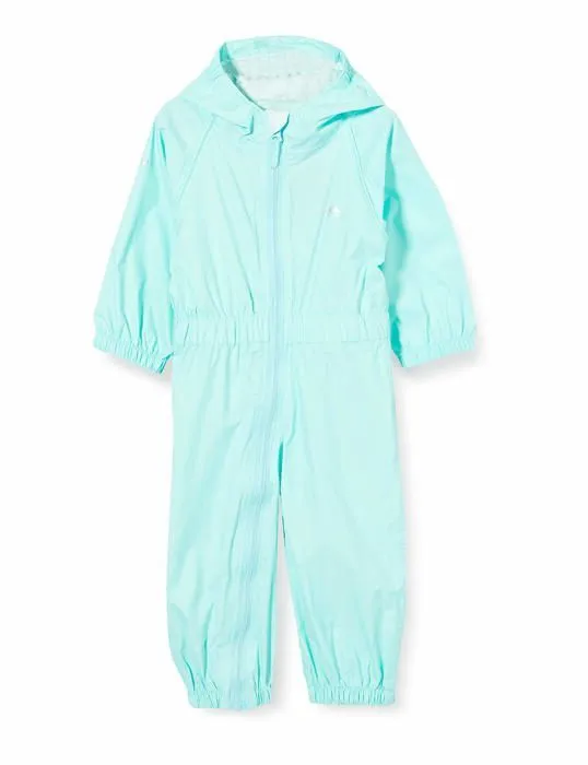 Trespass - UCSURAF10001PMI2/3 - Bouton Combinaison de pluie impermeable avec capuche Mixte enfant-0