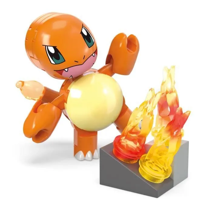 MEGA-Pokémon-Danse Flammes de Salamèche-Coffret à construire (81 pcs) HTH86-3