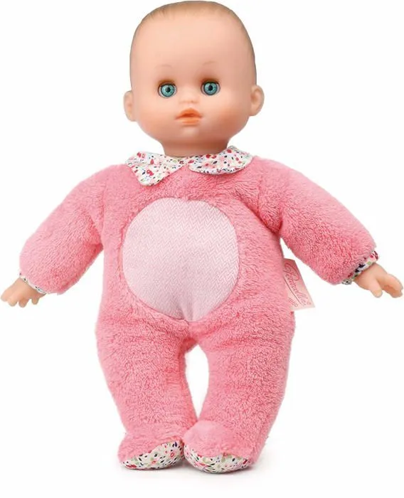 Bébés Baigneur - Petit Collin - Anibabies 28 cm 'souricette' - Jouet pour enfants de 9 mois à 5 ans - Rose-0