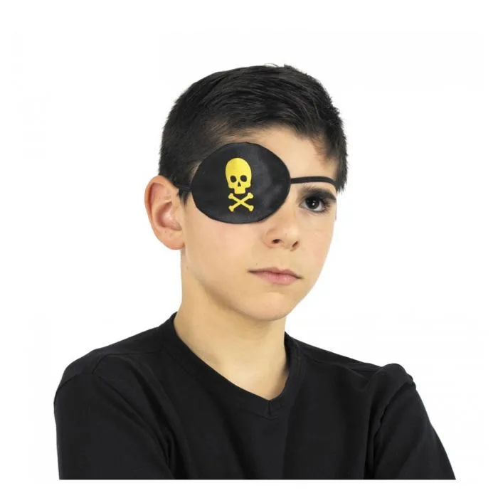 Cache oeil Pirate Tissu enfant-1