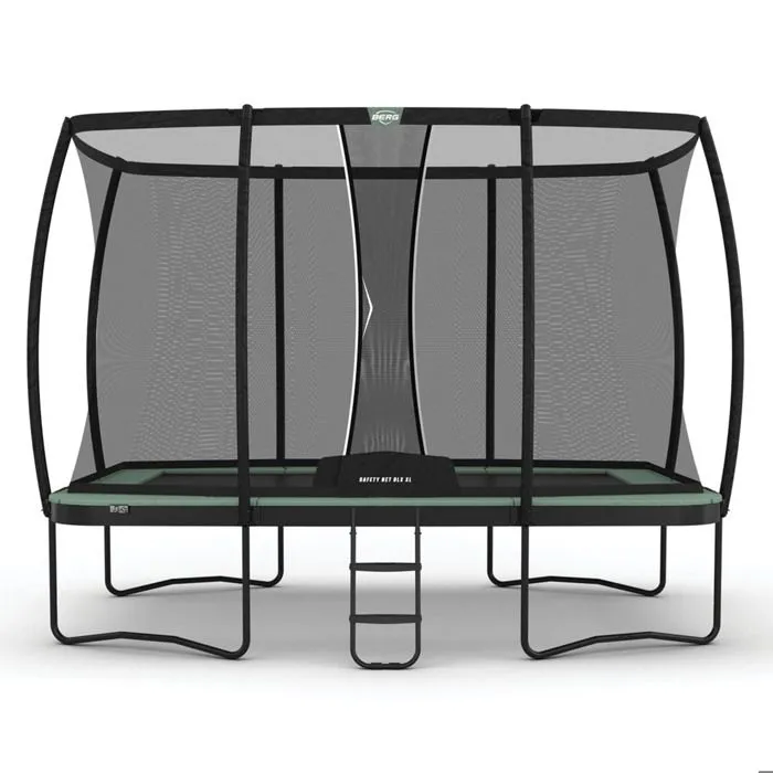 Trampoline ecologique sur pied Champion ECO 410 + filet de sécurité, BERG-0