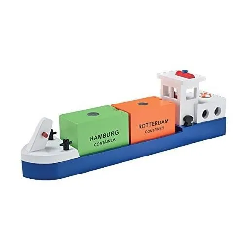Maquette de figurine - New Classic Toys - Péniche - Série Ligne Portuaire-0