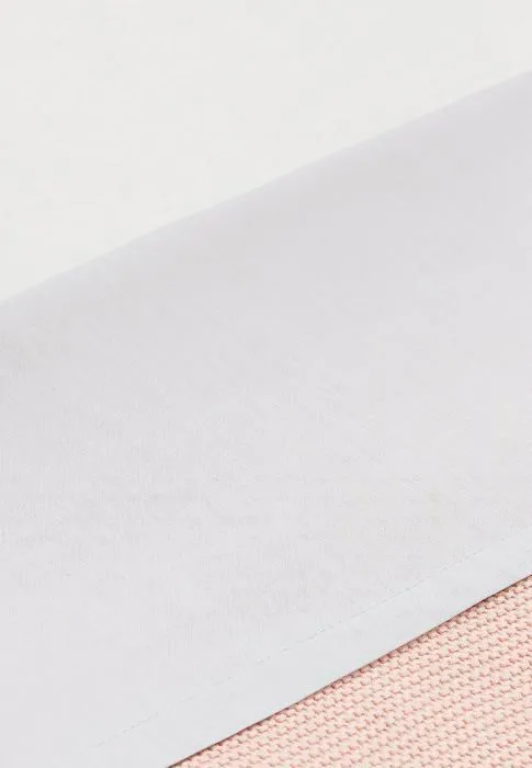Drap plat lit bebe Jollein - 008-524-00078 - Drap pour Lit de Bebe/Lit de Bebe Soft Grey 120 x 150 cm 1 Unite-3
