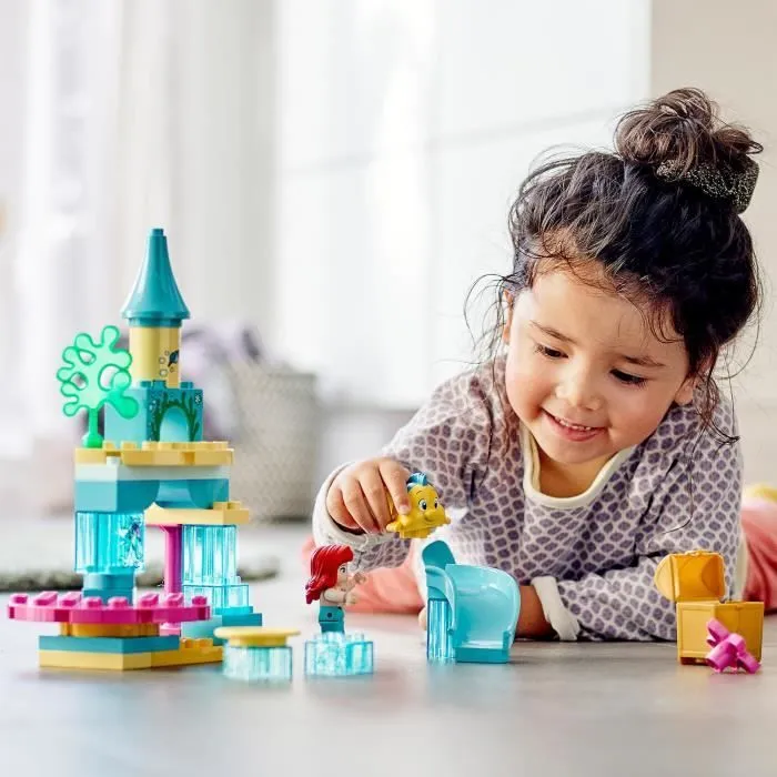 LEGO® 10922 DUPLO Disney Le Château Sous la Mer d'Ariel Avec La Princesse Poupée La Petite Sirène Jouet Pour Les Enfants De 2-5 Ans-3