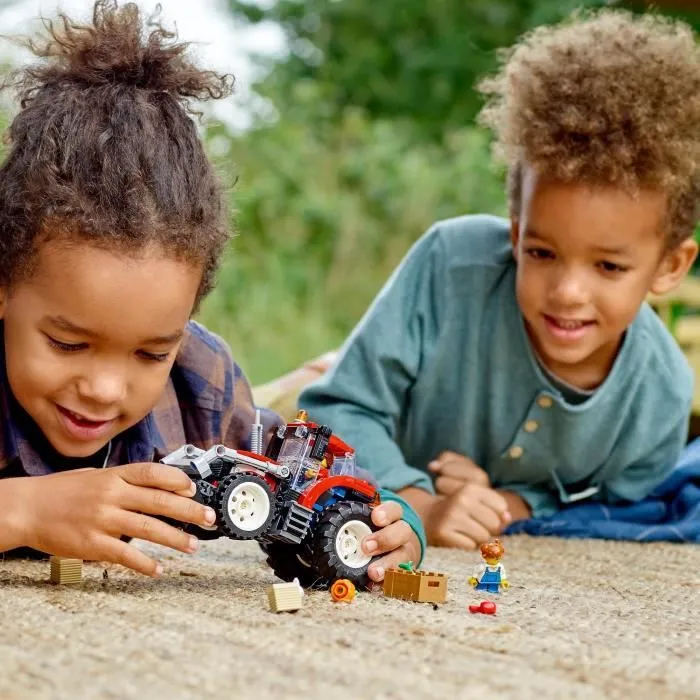 LEGO® City 60287 Le Tracteur, Jouet de Construction, Animaux de la Ferme, Figurine de Lapin-3
