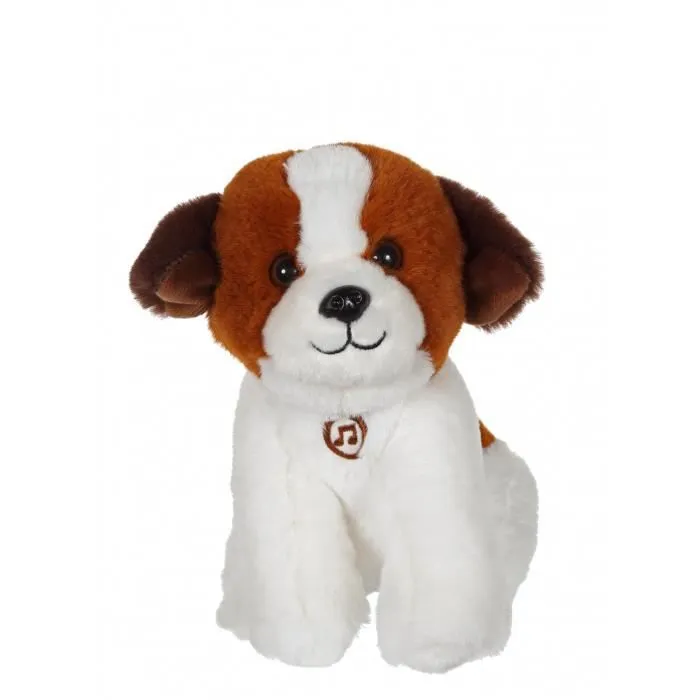 Gipsy Toys - Chien Mimi Dogs Sonore - 18 cm - Blanc & Marron-0