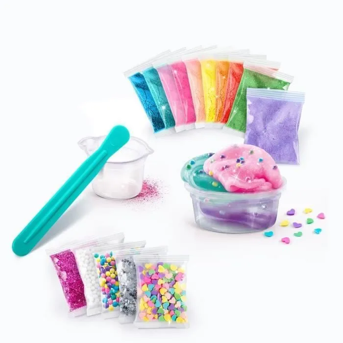 CANAL TOYS - Slime - Mix'in Kit - Pack 10 Slimes pour Enfant de 6 ans et plus - Multicolore-3