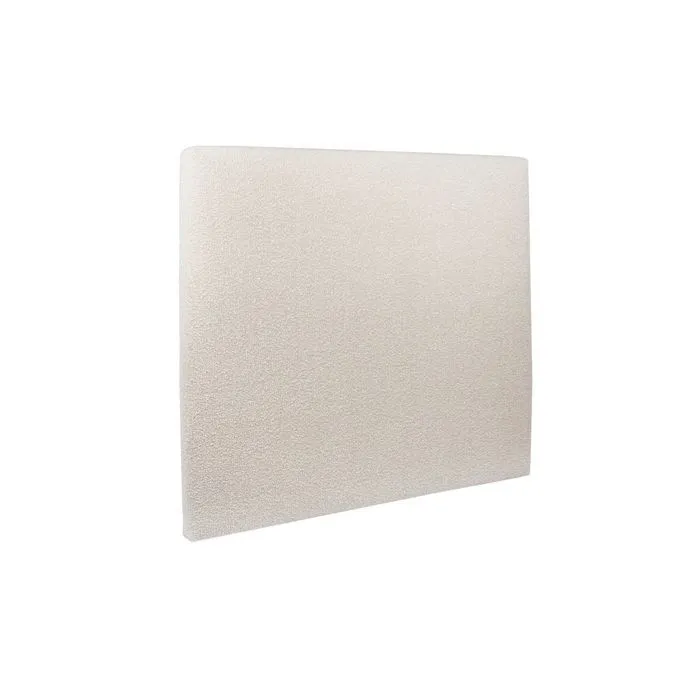 Lit coffre - Bouclette Beige - 140x190cm - Structure en acier renforcée-3