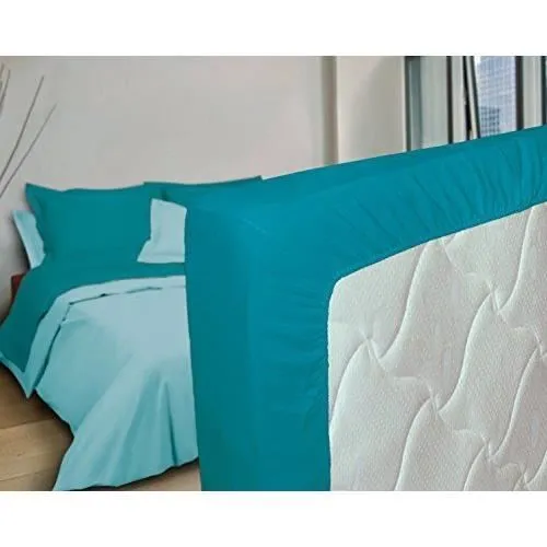 Nuit des Vosges Cotoval Drap Housse Coton Canard 80 x 200 cm - 3275192357264-1